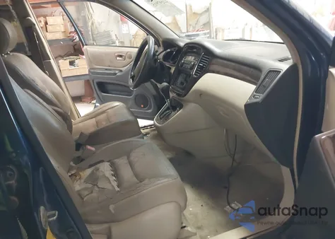 2001 Toyota Highlander V6 z USA, uszkodzony, nr VIN JTEHF21A010006107